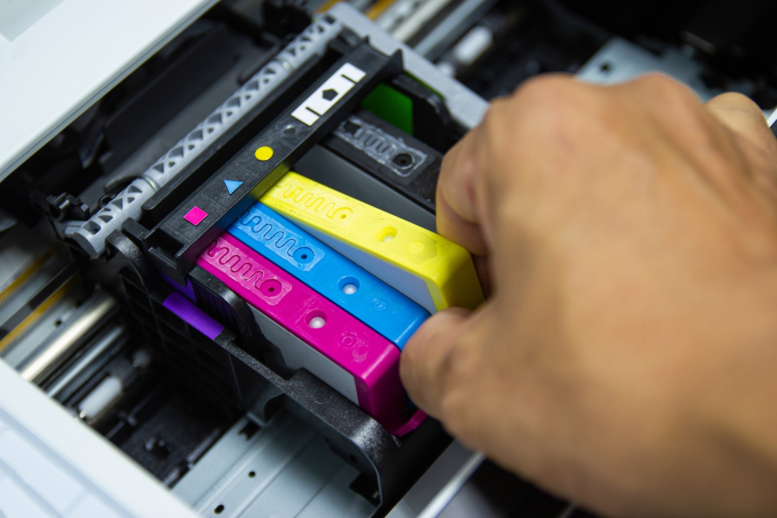 How to bypass hp printer cartridge error?